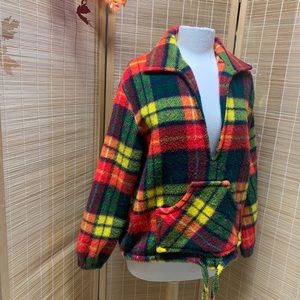 Blushed plaid collared urban outfitter .